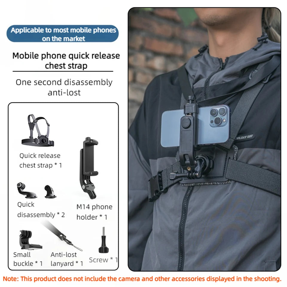 SUREWO Mobile Phone Chest Strap