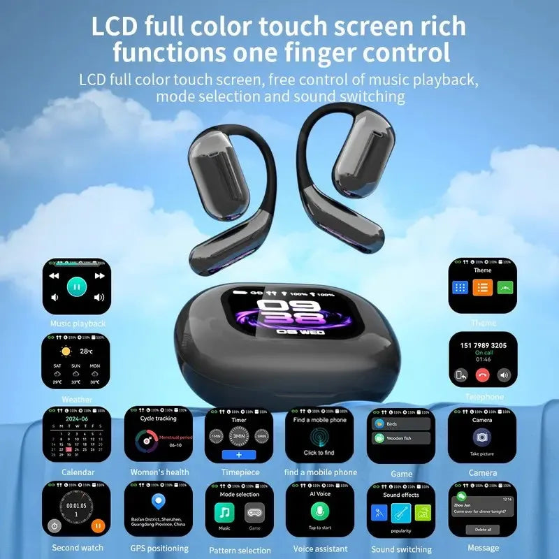 Open Ear ANC Earbuds