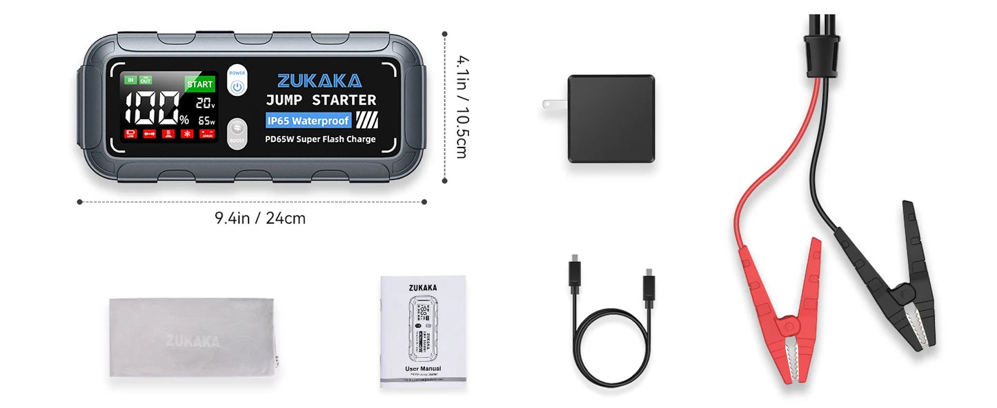 ZUKAKA Car Jump Starter