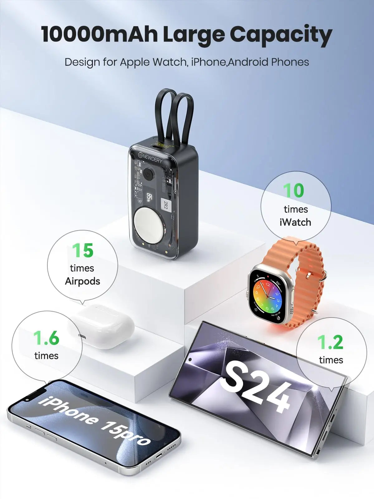 Portable Charger for Apple Watch