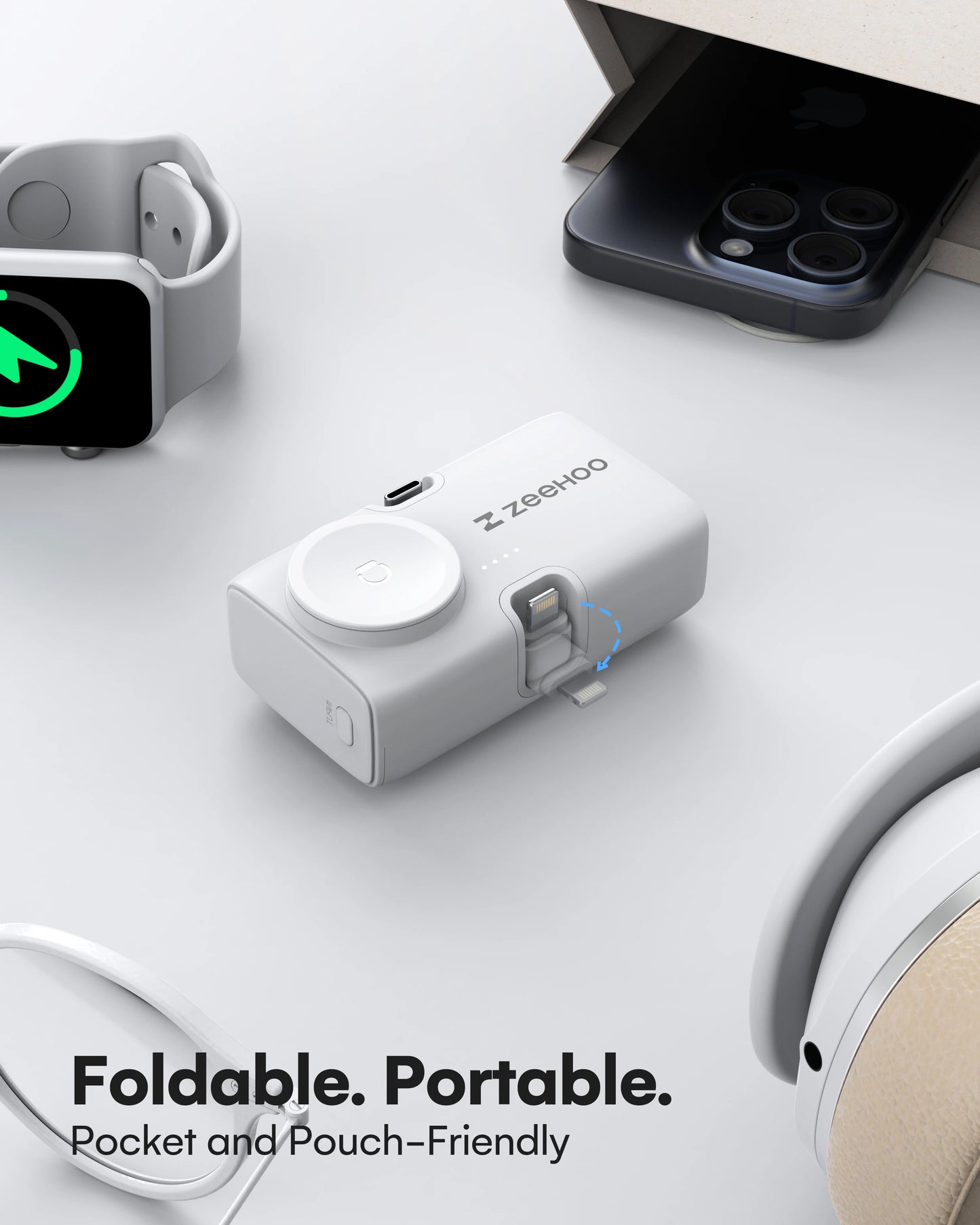 Portable PowerPlus 3-in-1 Power Bank