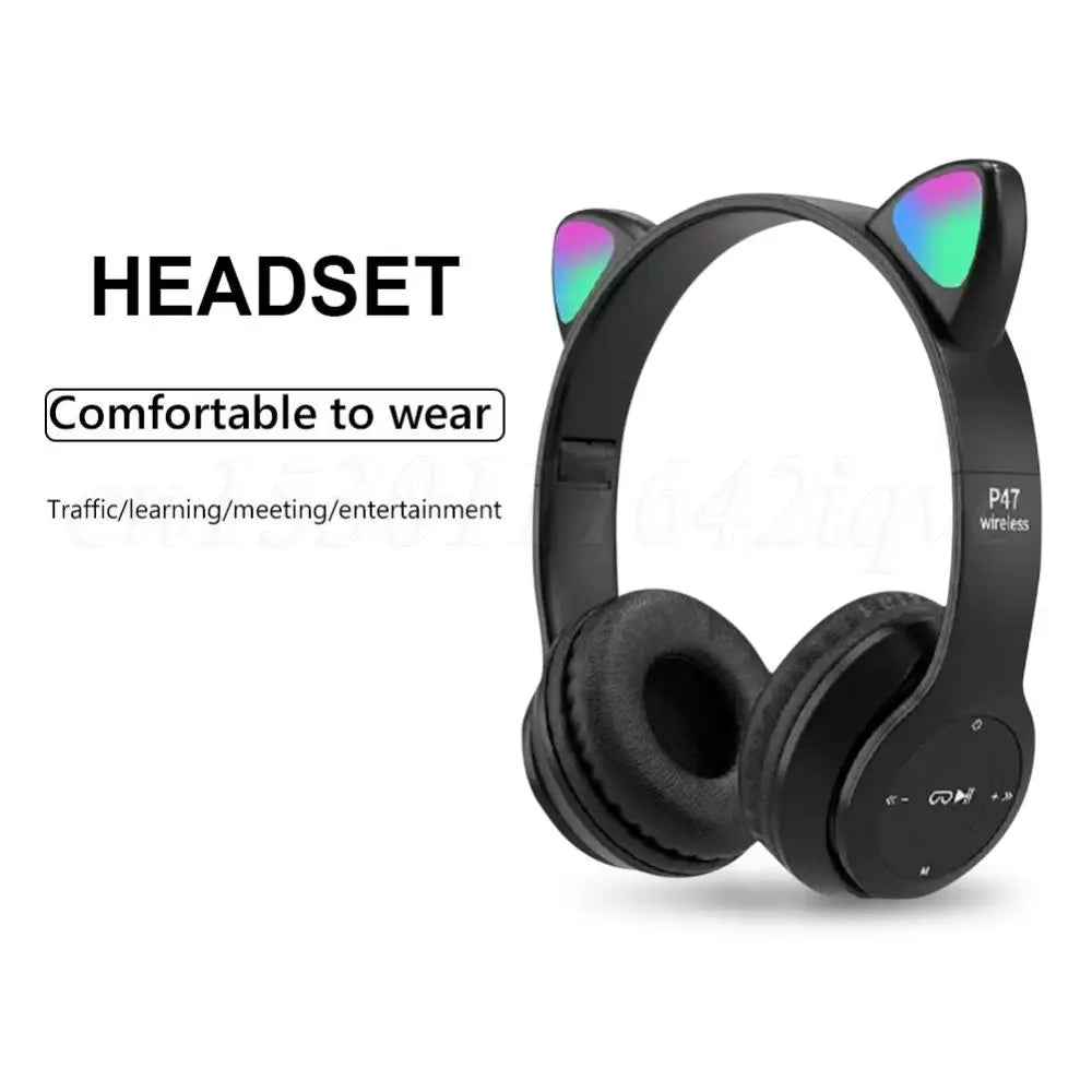 Cat Ear Gaming Headset