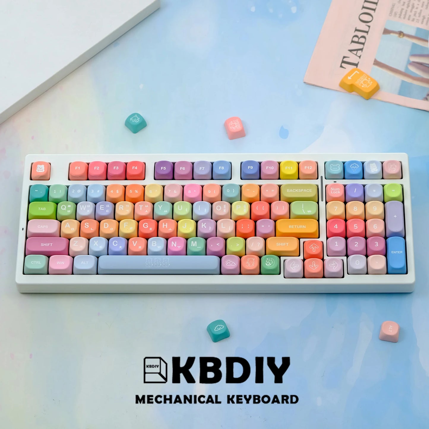 KBDiy KOA Profile Gummy Bears Keycap