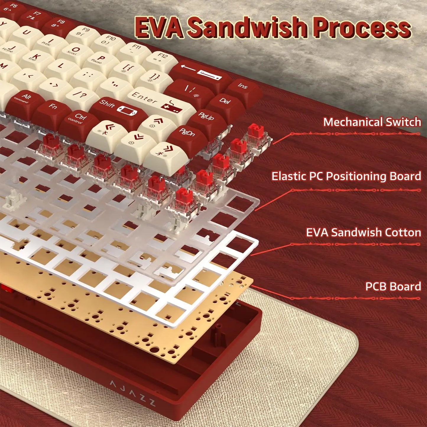 AJAZZ AK680  Gaming Keyboard