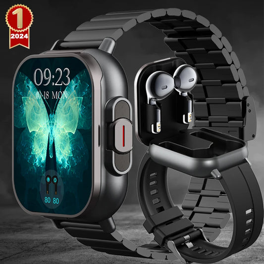 2024 New TWS 2-in-1 Smart Watch