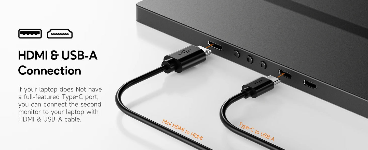 Dopesplay 14.1" Portable Monitor