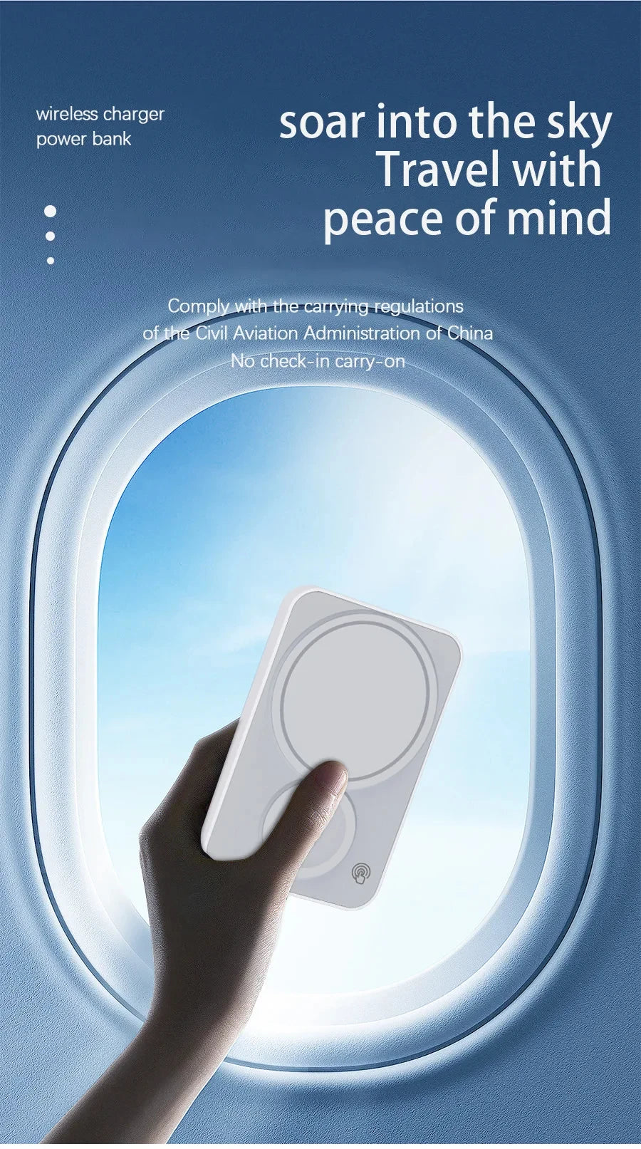 3-in-1 Wireless Magnetic Power Bank