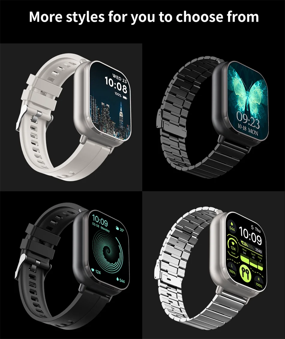 2024 New TWS 2-in-1 Smart Watch