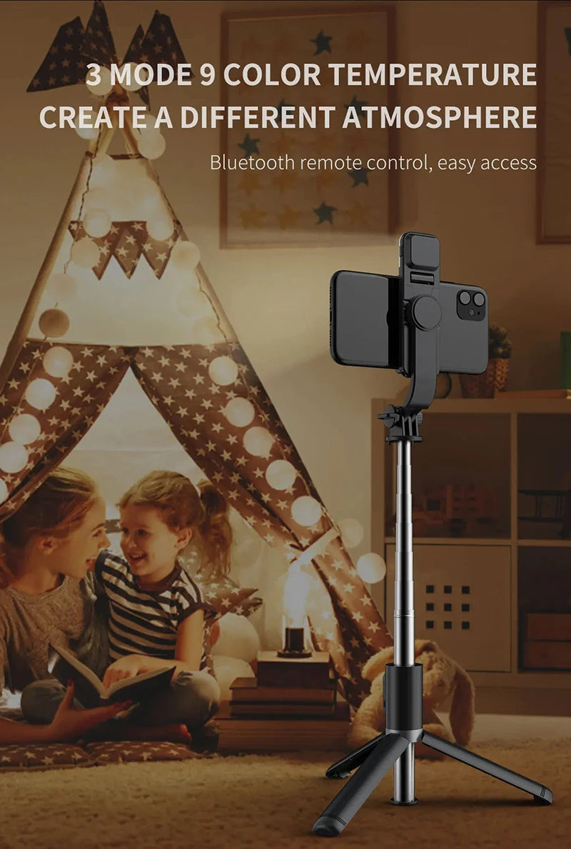 Lenovo Selfie Stick with LED Fill Light
