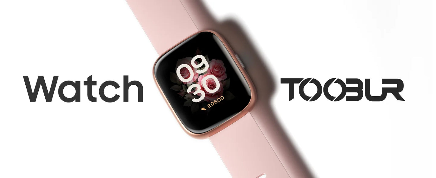 TOOBUR Smart Watch with Alexa Built-In