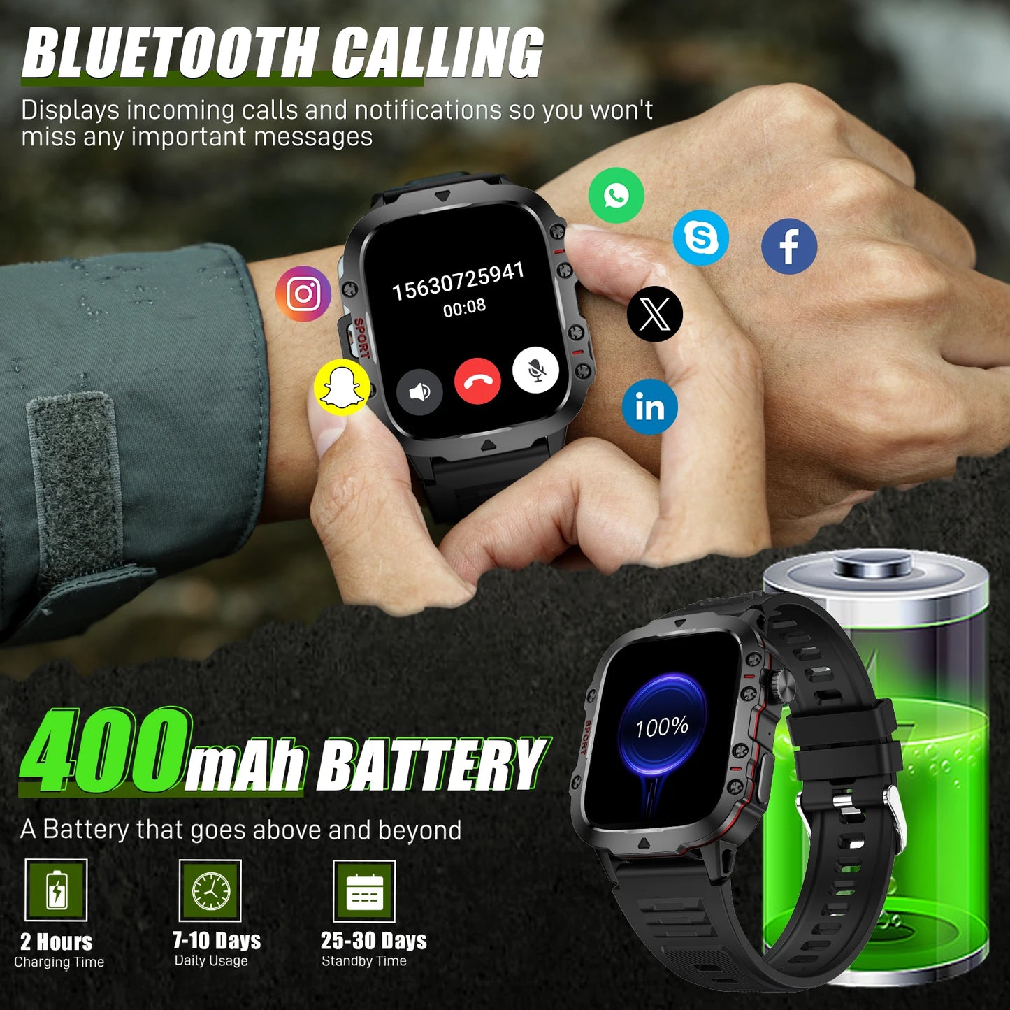 EIGIIS 2024 New Smart Watch