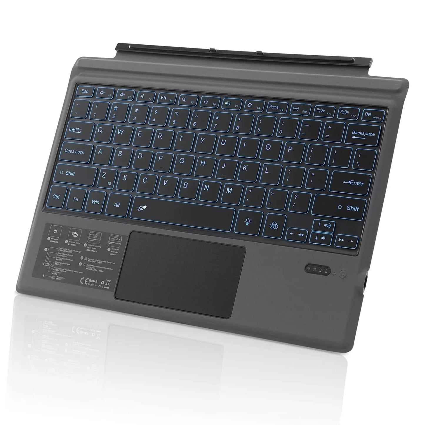 Ultra Slim Wireless Bluetooth Keyboard for Microsoft Surface