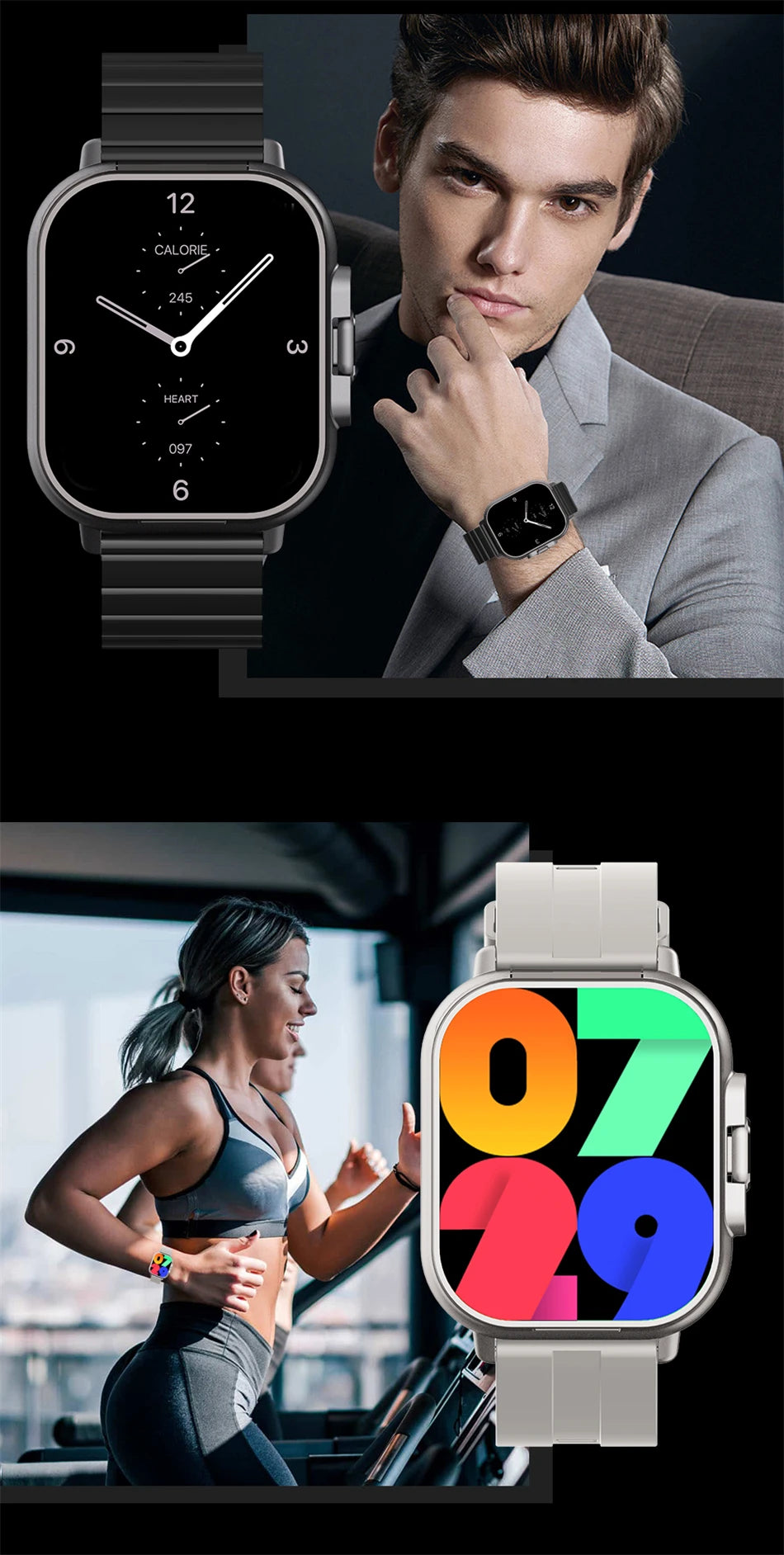 2024 New TWS 2-in-1 Smart Watch