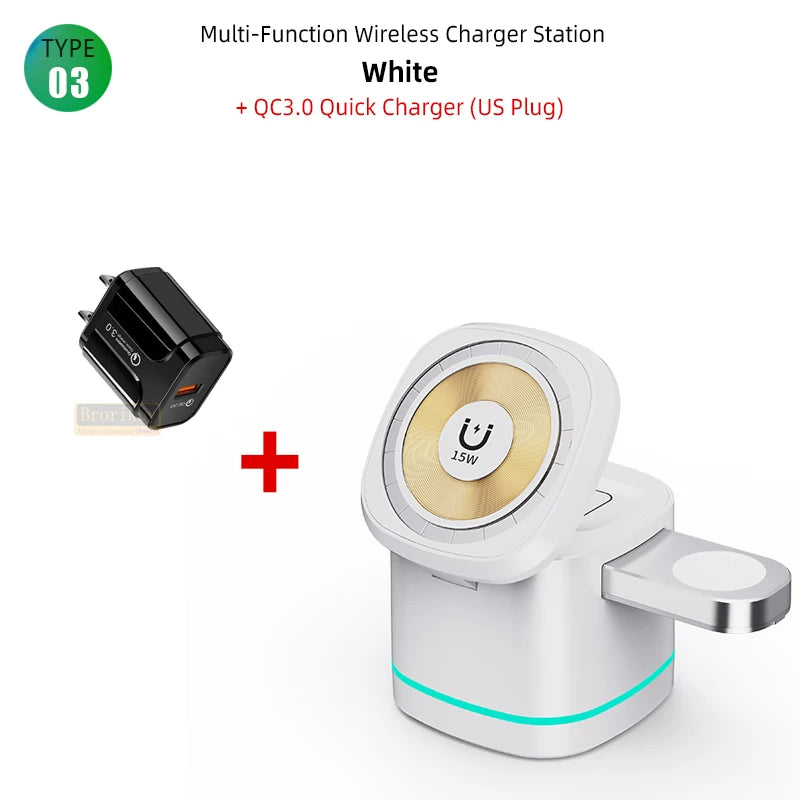 Transparent 3-in-1 Charger