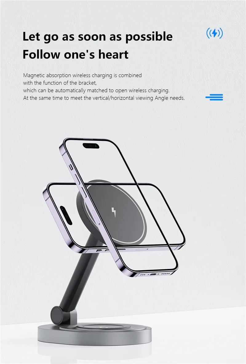 Foldable 3-in-1 Charger