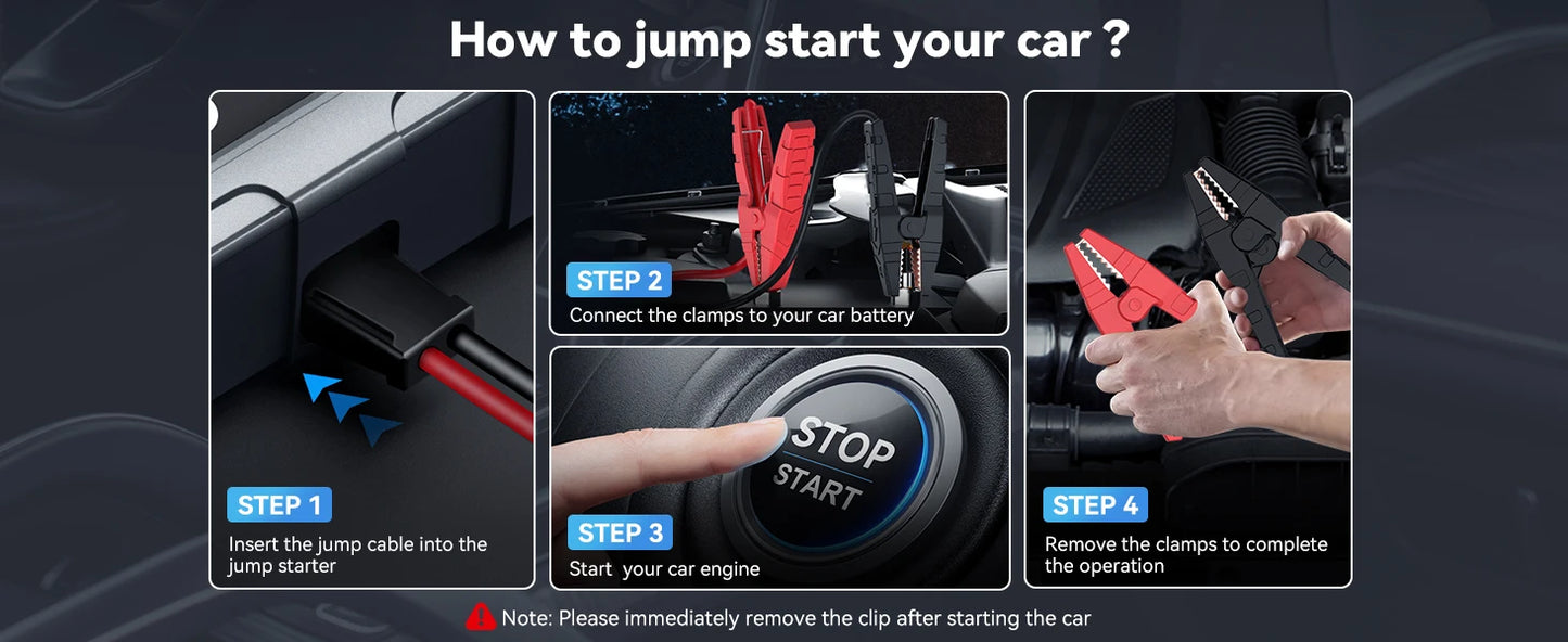 ZUKAKA Car Jump Starter