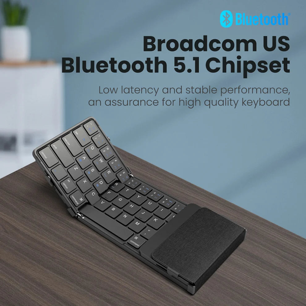 SeenDa Tri-Folding Wireless Keyboard