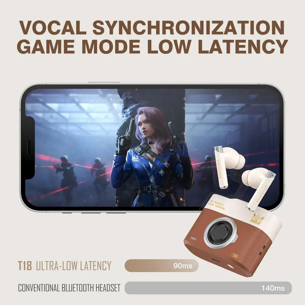 ONIKUMA T18 Wireless Earbuds