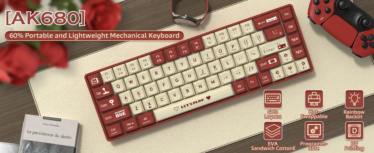 AJAZZ AK680  Gaming Keyboard