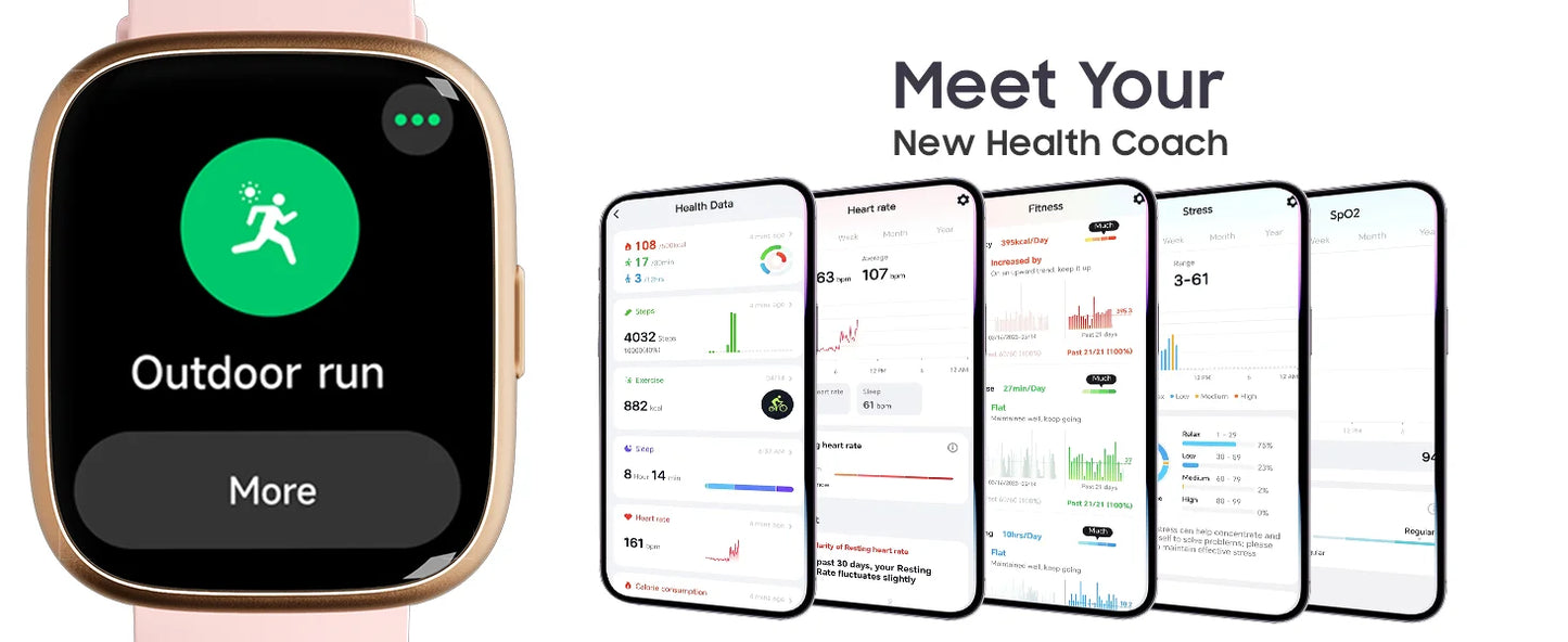 TOOBUR Smart Watch with Alexa Built-In