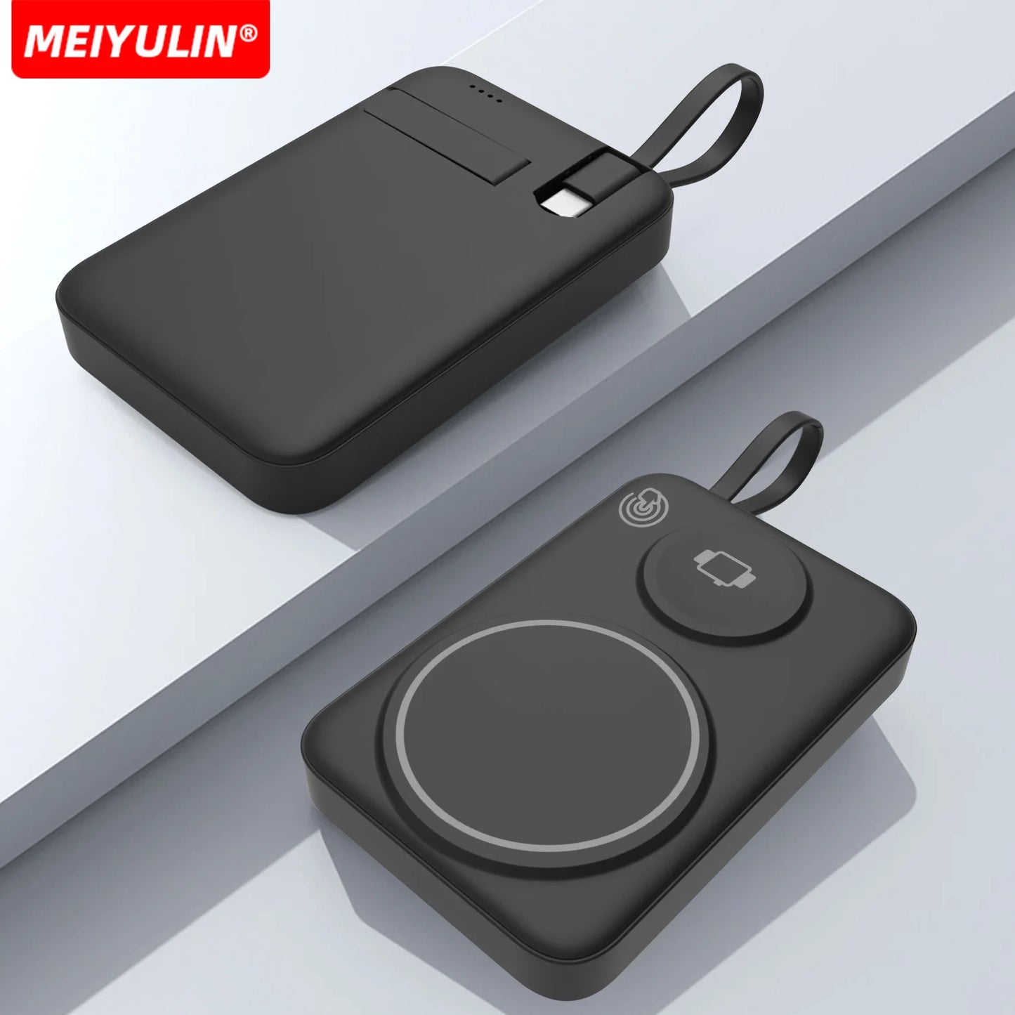 3-in-1 Wireless Magnetic Power Bank