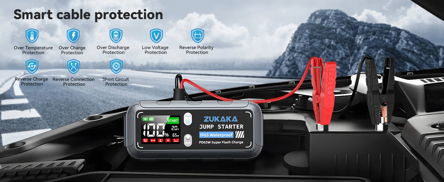 ZUKAKA Car Jump Starter