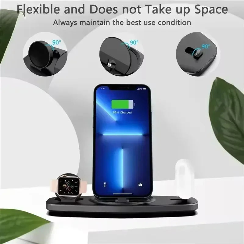 Foldable 3-in-1 Charger