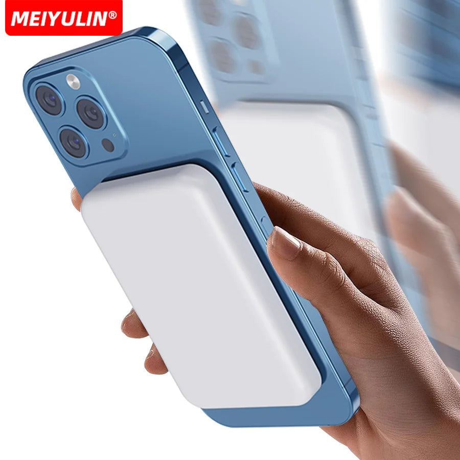 3-in-1 Wireless Magnetic Power Bank