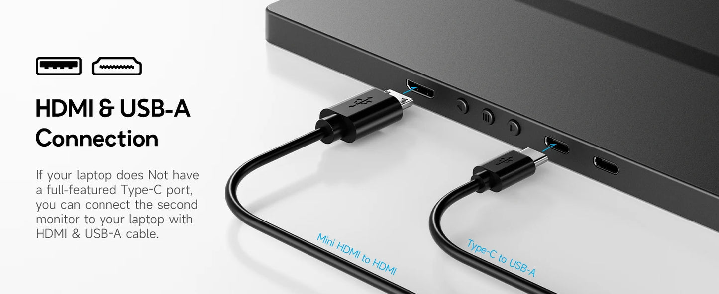 Dopesplay 14.1" Portable Monitor