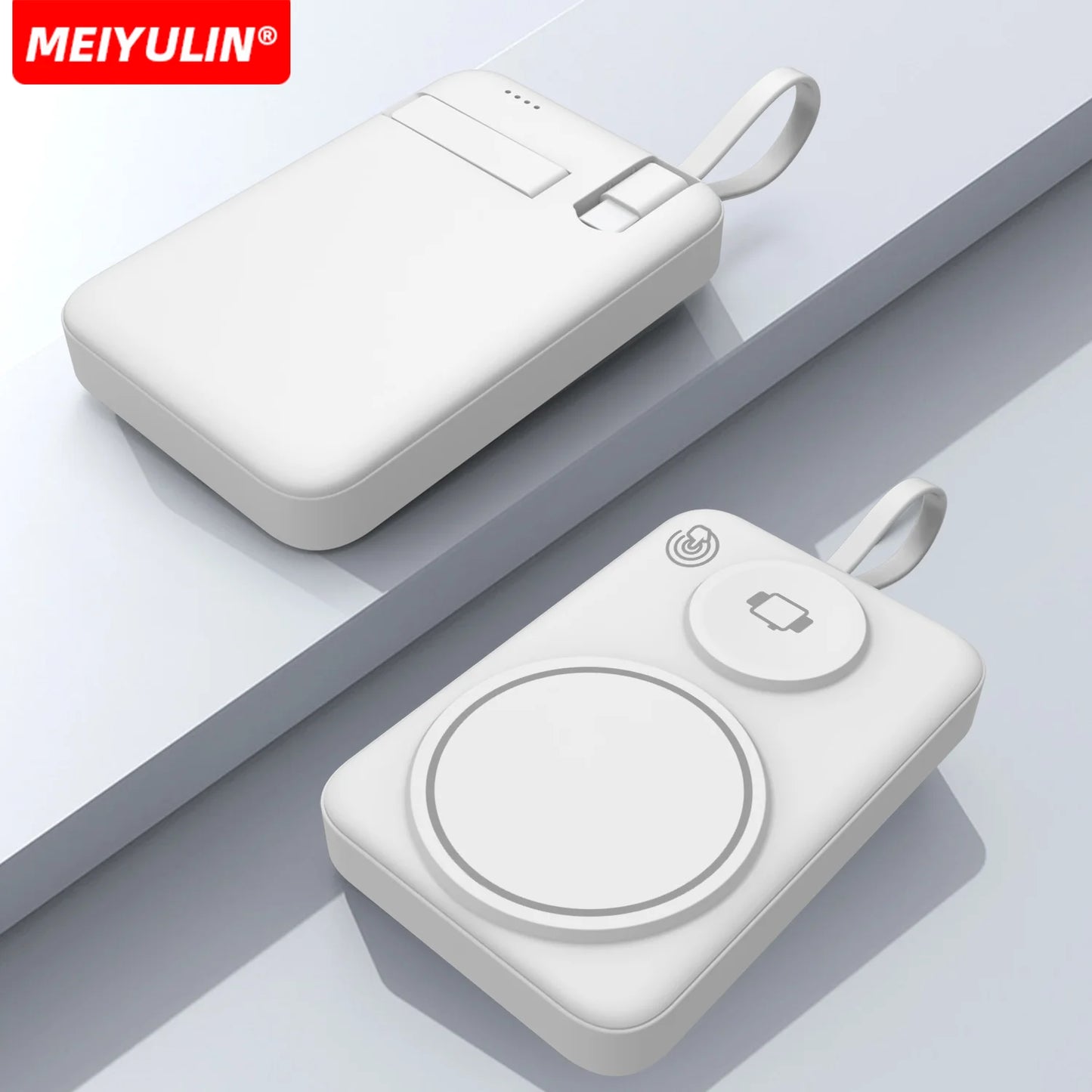 3-in-1 Wireless Magnetic Power Bank