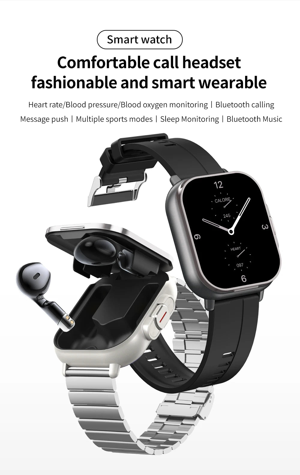 2024 NEW Headset Smart Watch