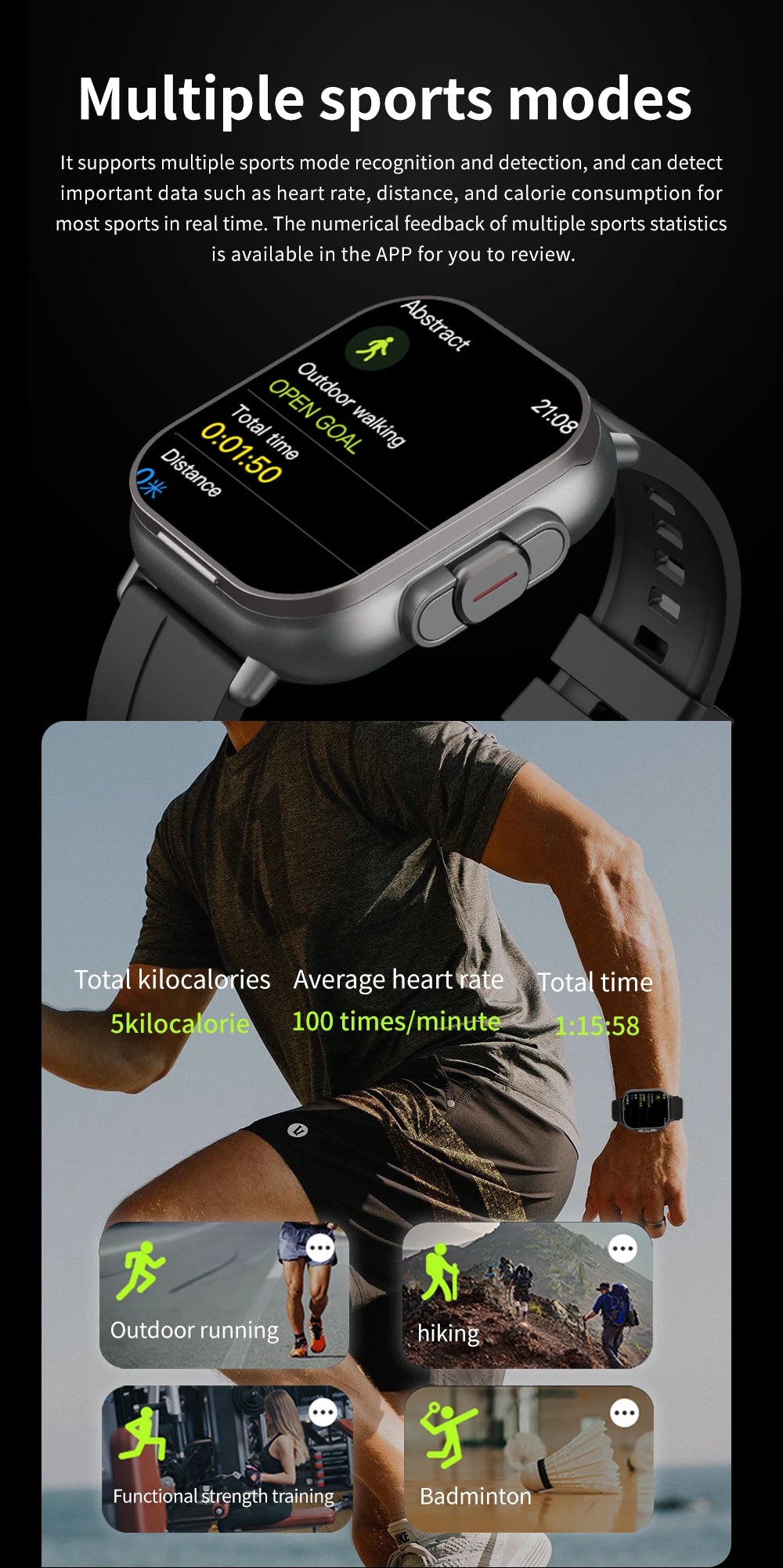 2024 NEW Headset Smart Watch