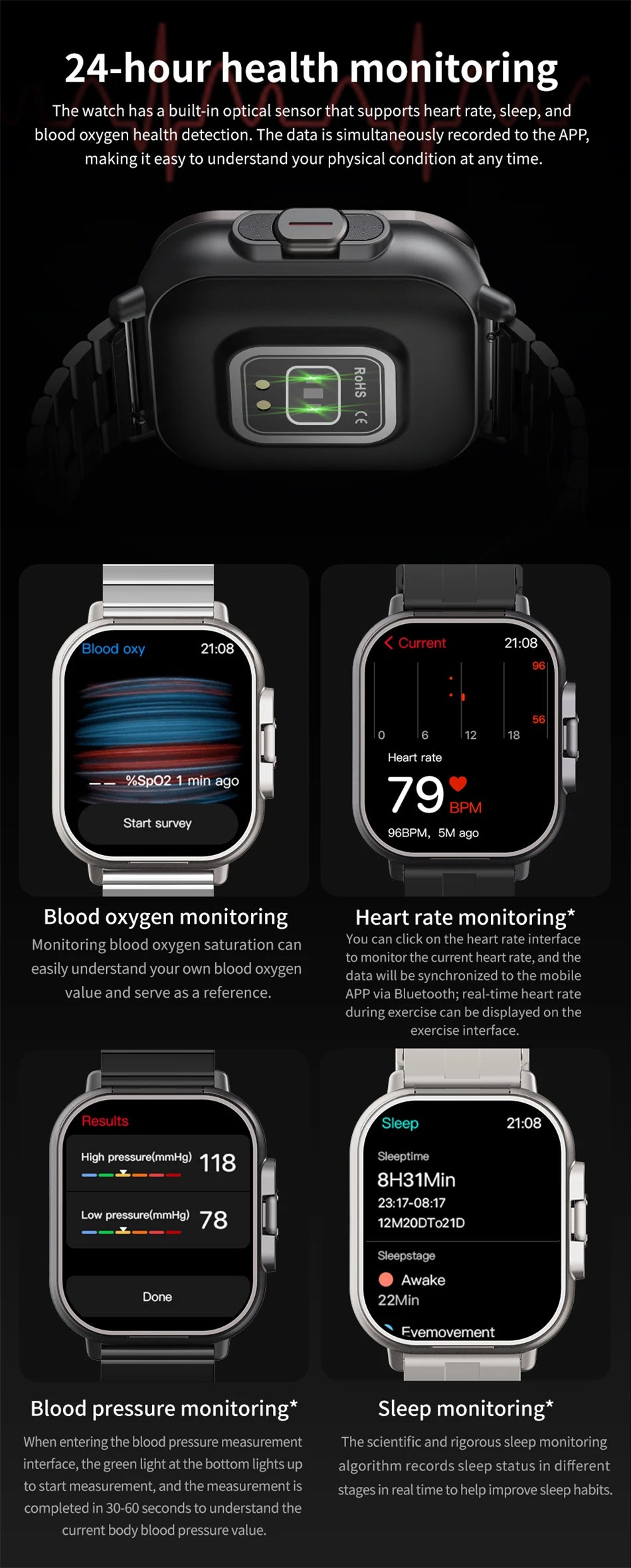 2024 New TWS 2-in-1 Smart Watch