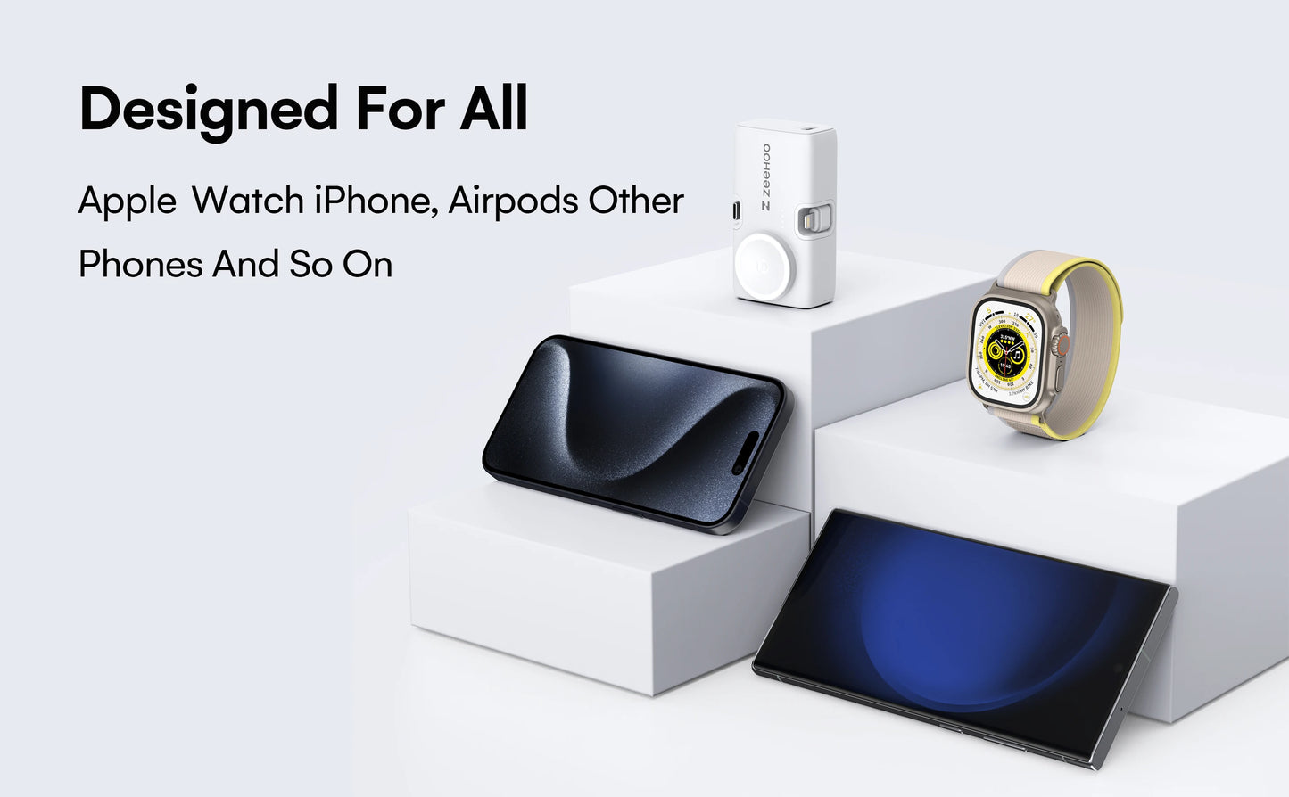 Portable PowerPlus 3-in-1 Power Bank