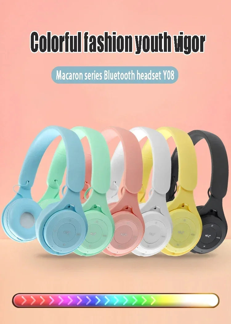 Stereo Y08 Bluetooth Headset