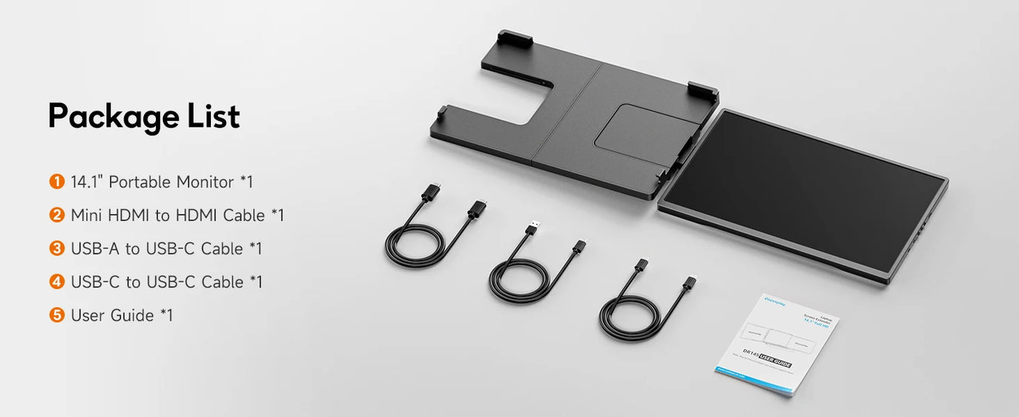 Dopesplay 14.1" Portable Monitor