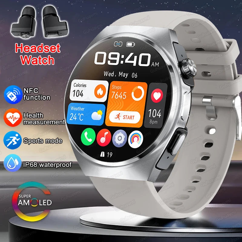 Xiaomi New 2-in-1 Smart Watch with Earbuds