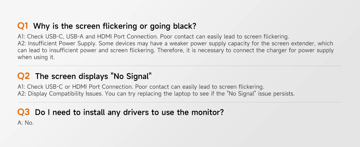 Dopesplay 14.1" Portable Monitor