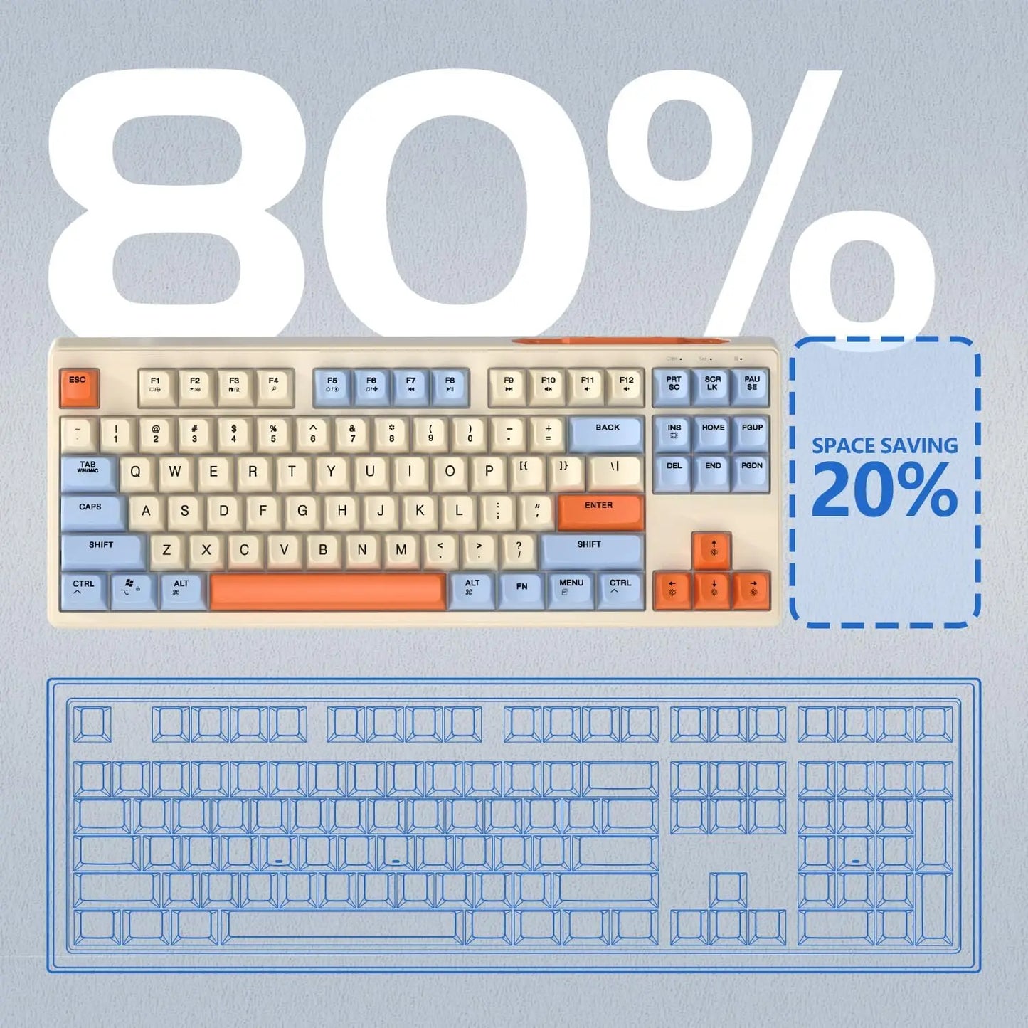 M87 Wireless Gaming Keyboard