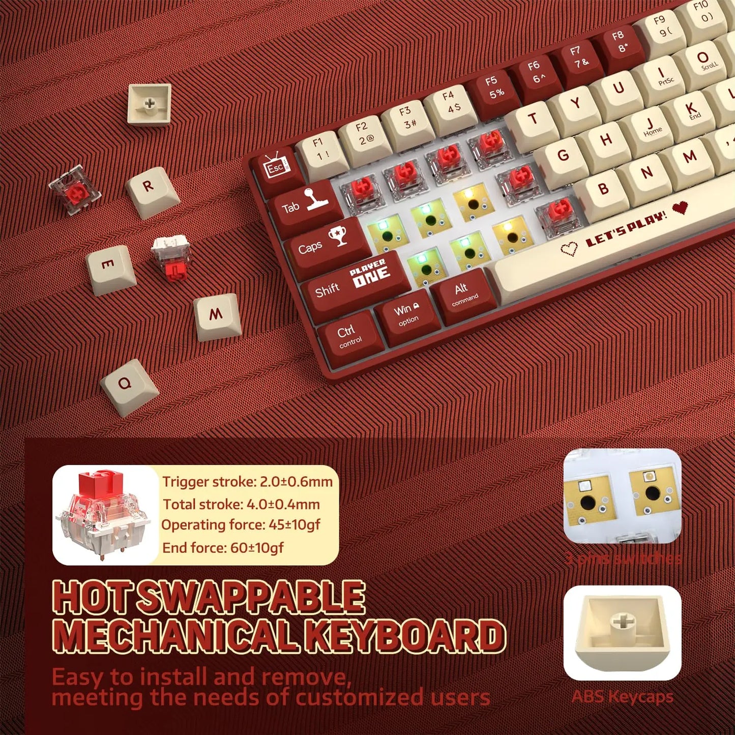 AJAZZ AK680  Gaming Keyboard