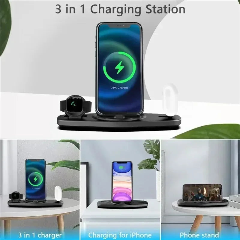 Foldable 3-in-1 Charger