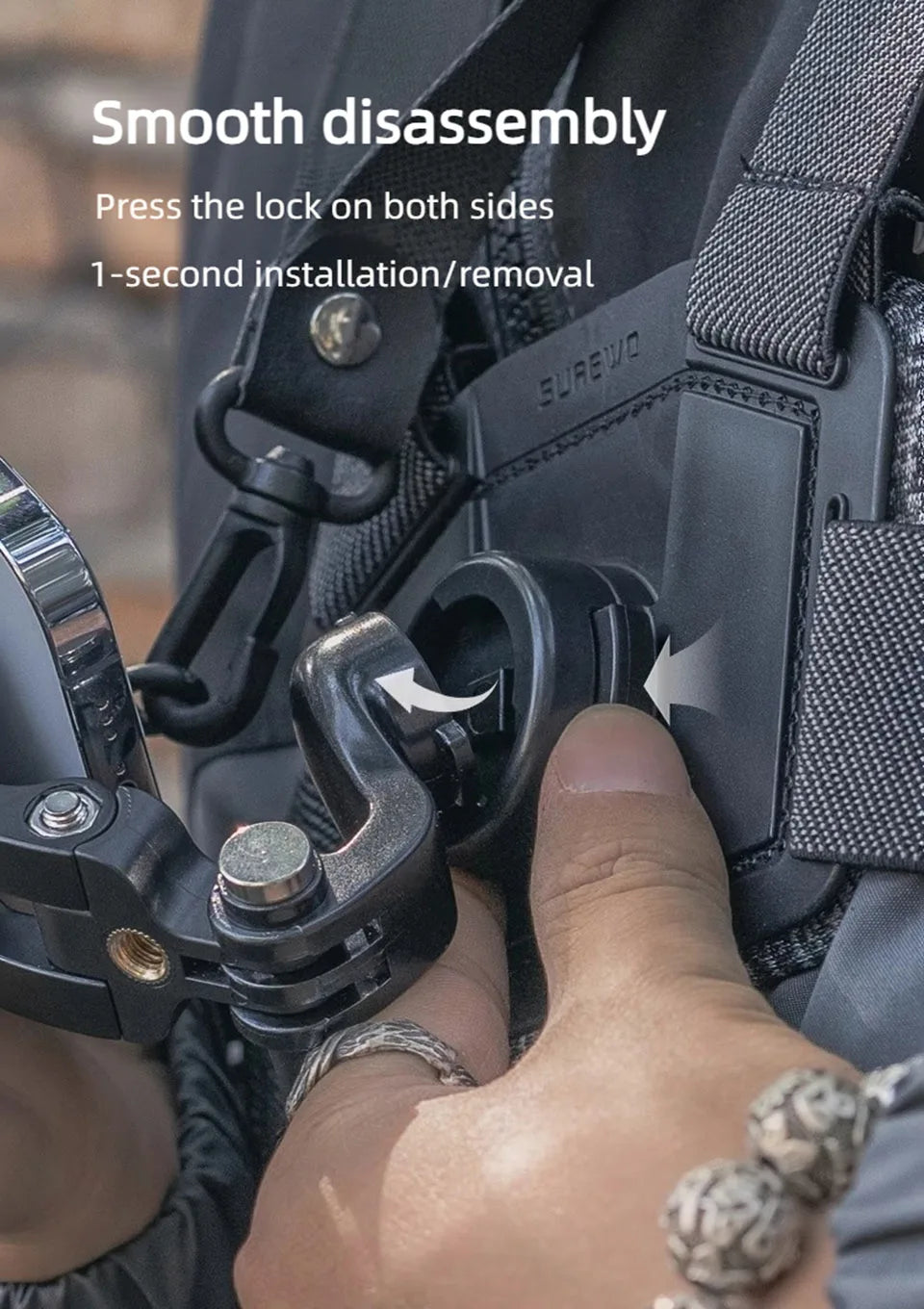 SUREWO Mobile Phone Chest Strap