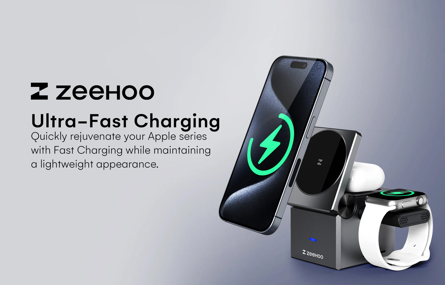 ZeeHoo 3-in-1 Charger