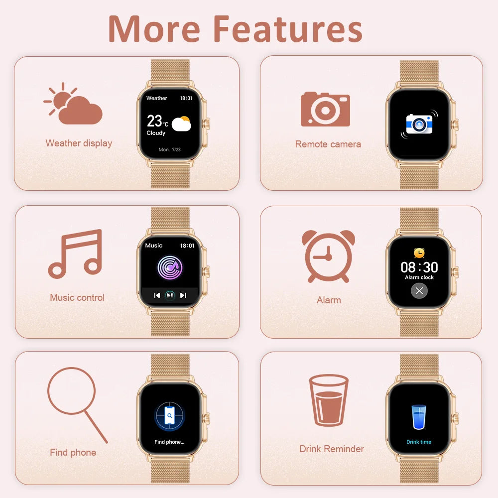 1.95-inch Full Touch Screen Smart Watch