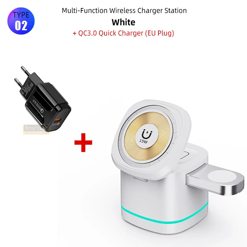 Transparent 3-in-1 Charger