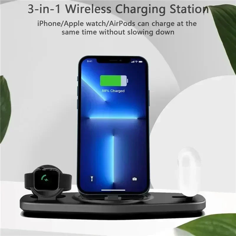 Foldable 3-in-1 Charger