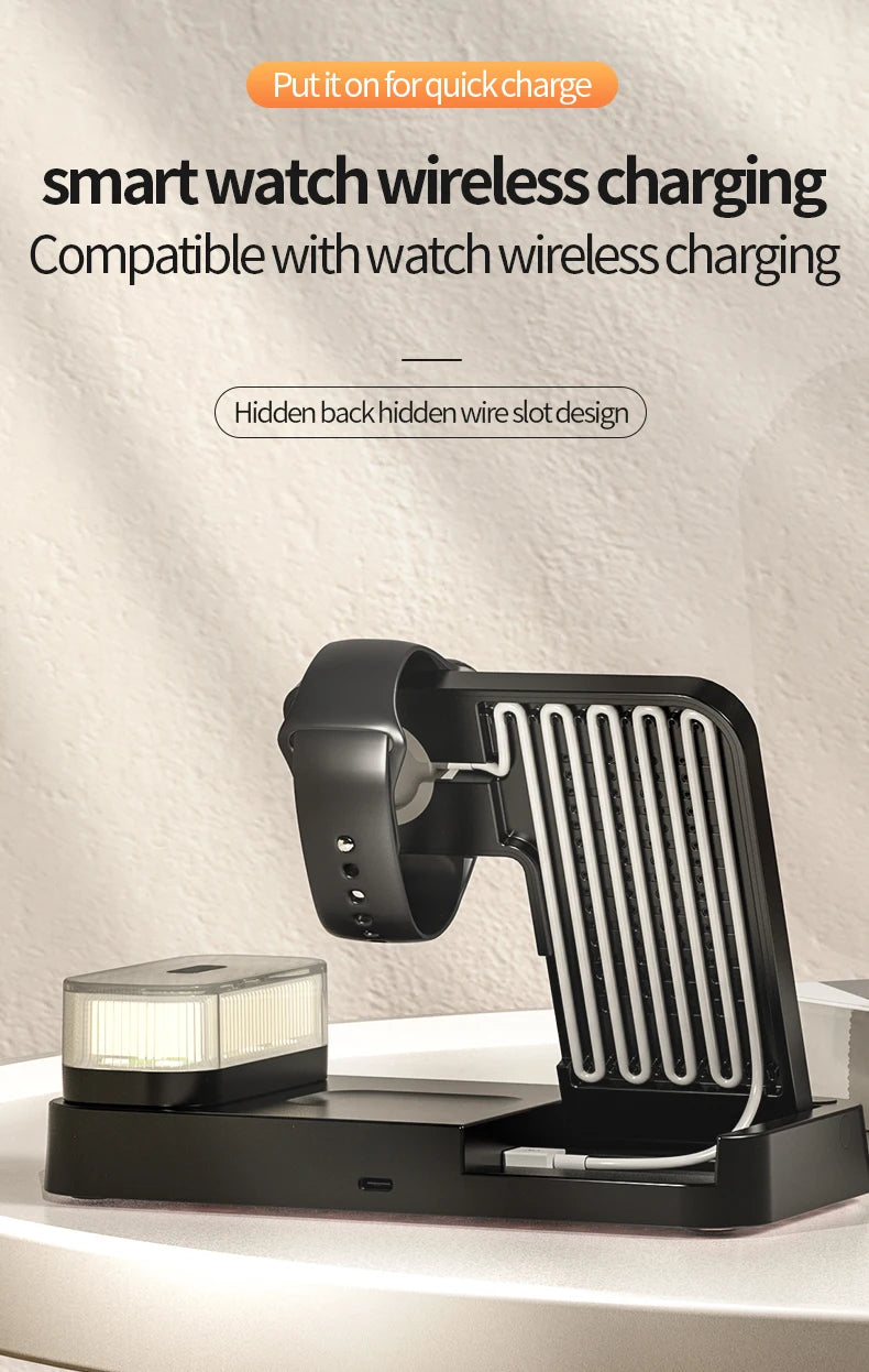 3-in-1 Wireless Charging Dock