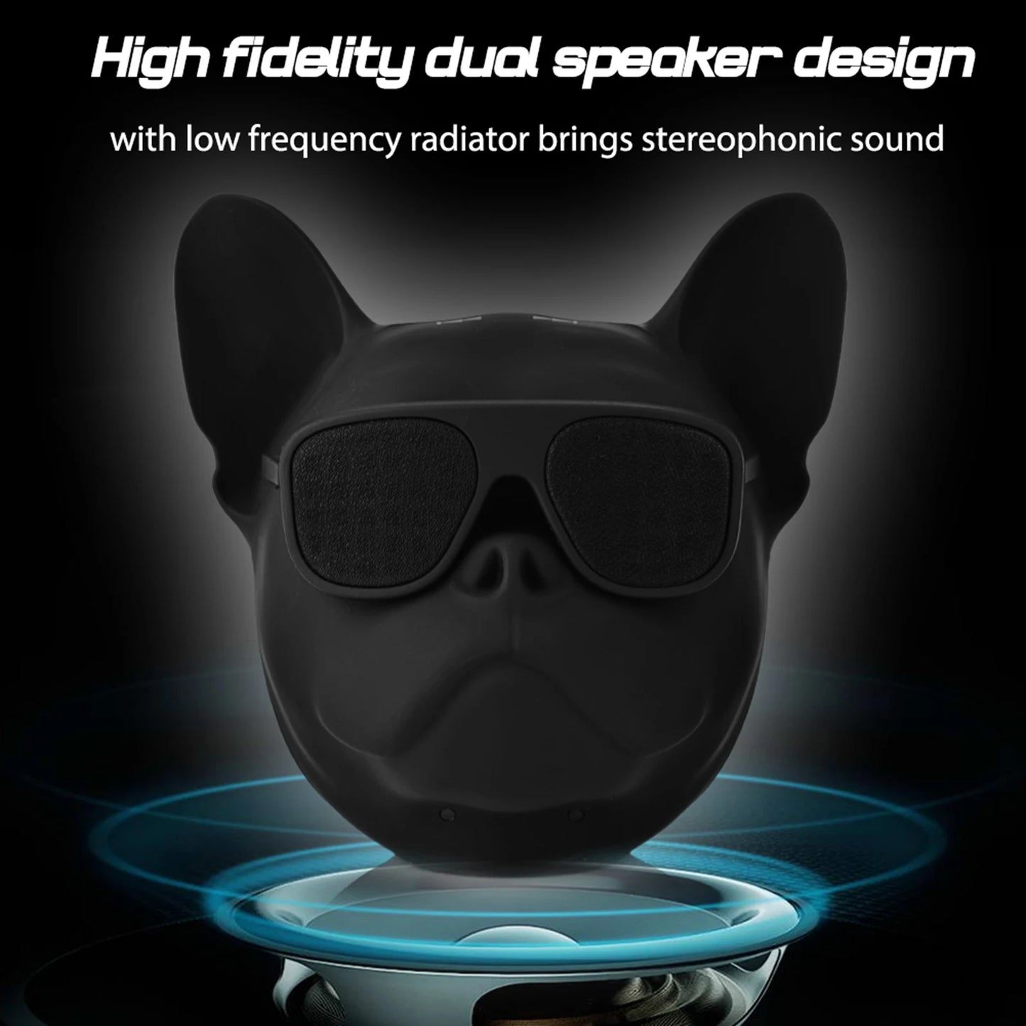 Dog Shaped Bluetooth Speaker