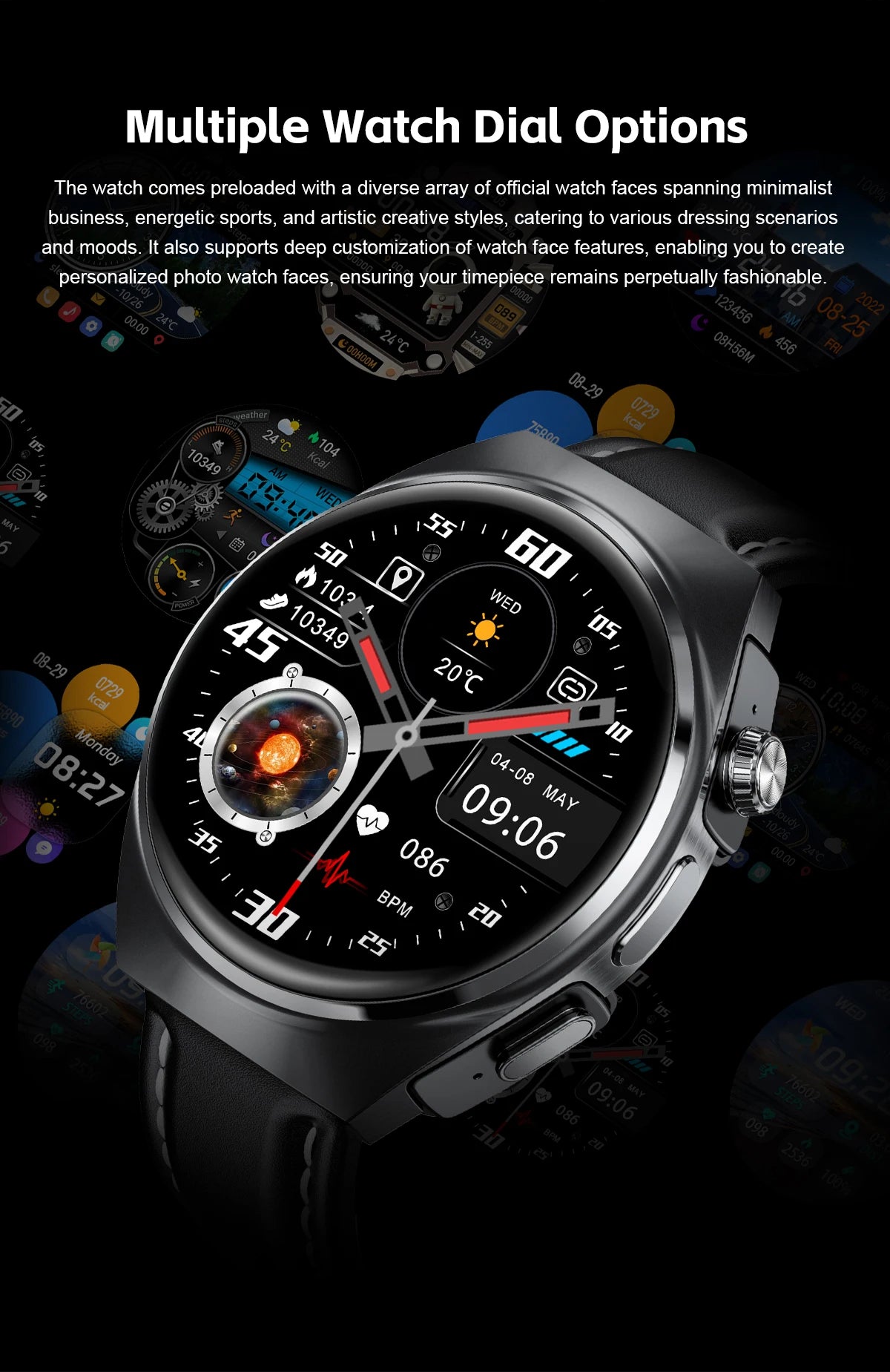 Xiaomi New 2-in-1 Smart Watch with Earbuds