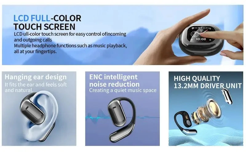 Open Ear ANC Earbuds